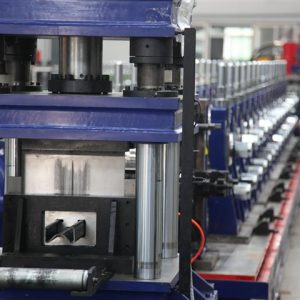 Channel roll forming machine