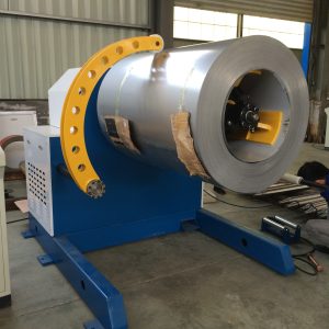 Uncoiler for panel roll forming machine