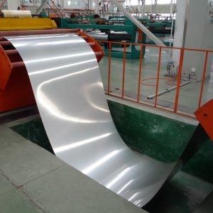 Stainless steel coil cut to length line