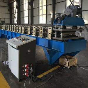 Standing seam panel roll forming machine